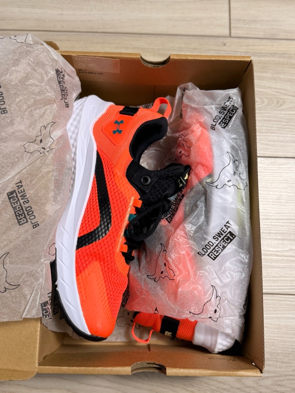 Under Armour Project Rock BSR 3 Mens 8 Womens 9.5 Training Shoes